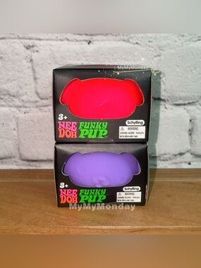 NeeDoh Funky Pup Squishy Toy Bundle